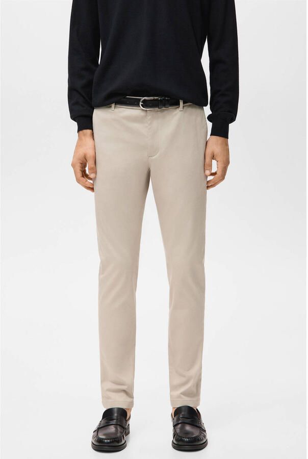 Mango Man slim chino beige