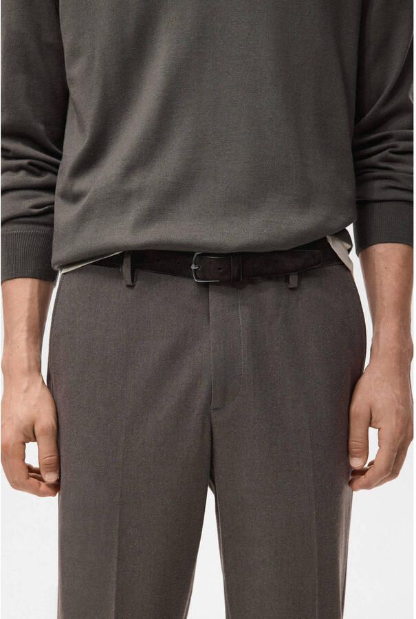 Mango Man slim chino bruin - Foto 2