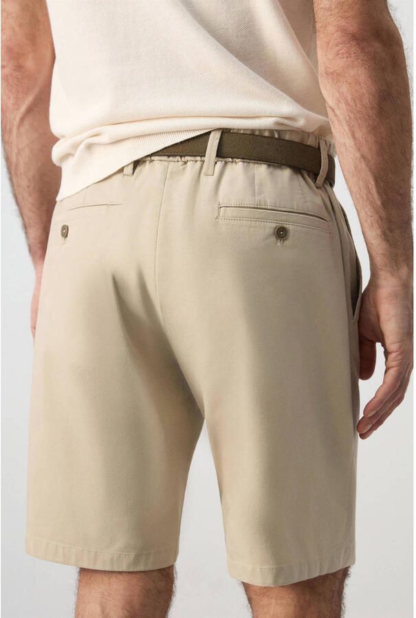 Mango Man slim chino short beige - Foto 3