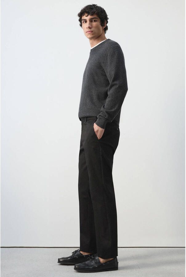 Mango Man slim chino zwart - Foto 3