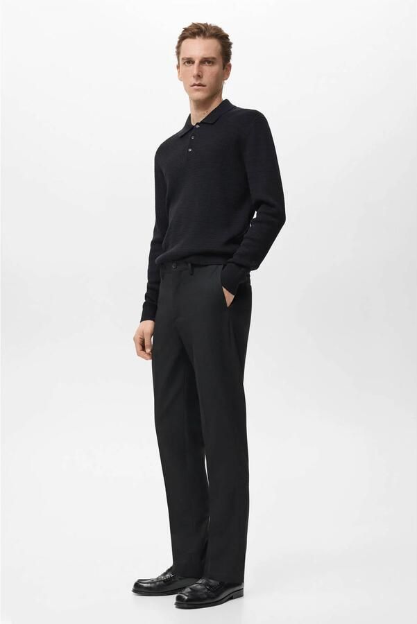 Mango Man slim chino zwart - Foto 2
