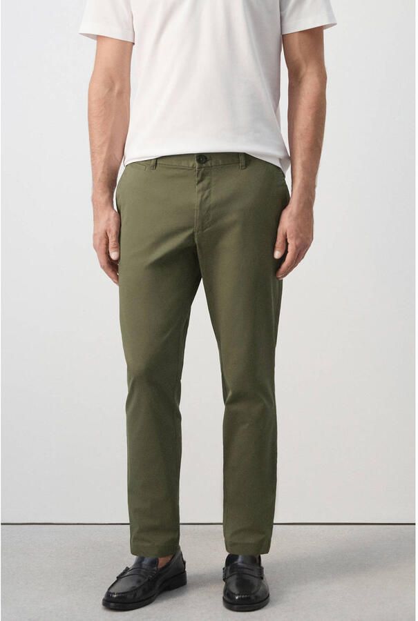 Mango Man slim fit chino beige khaki