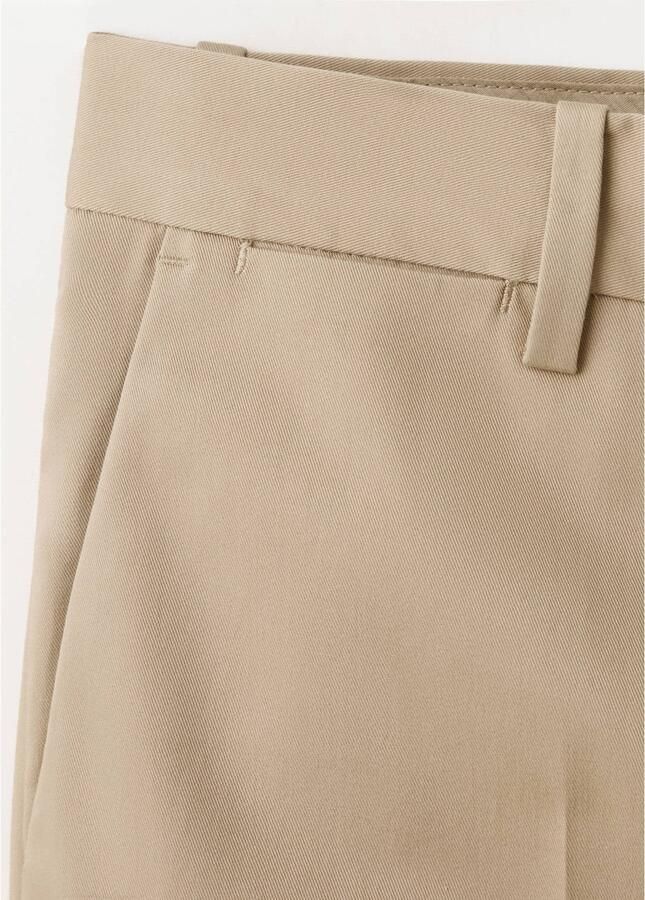 Mango Man slim fit chino lichtbeige - Foto 2