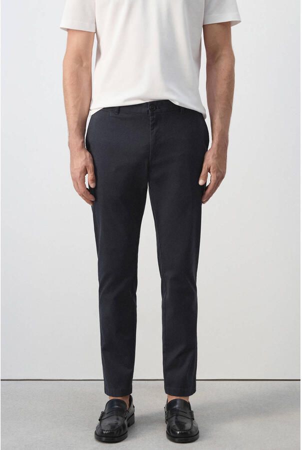 Mango Man slim fit chino marine