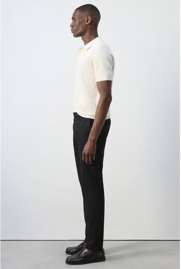 Mango Man slim fit chino zwart - Foto 2