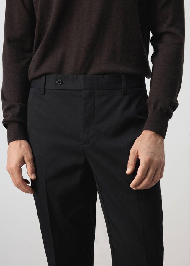 Mango Man slim fit chino zwart - Foto 2