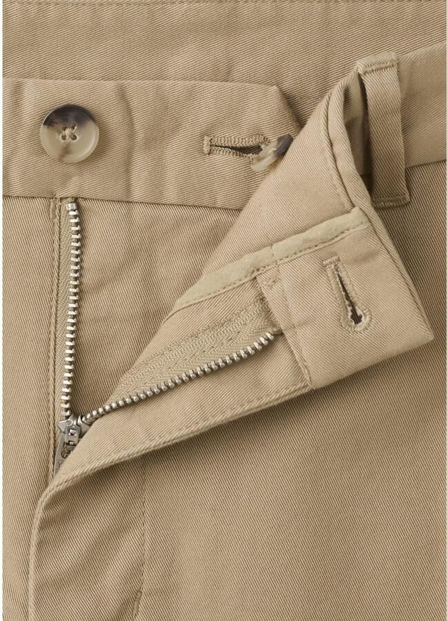 Mango Man slim fit chinobroek lichtbeige - Foto 2