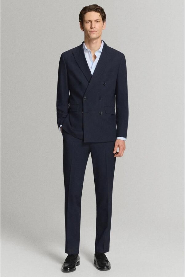 Mango Man slim fit colbert marine - Foto 2
