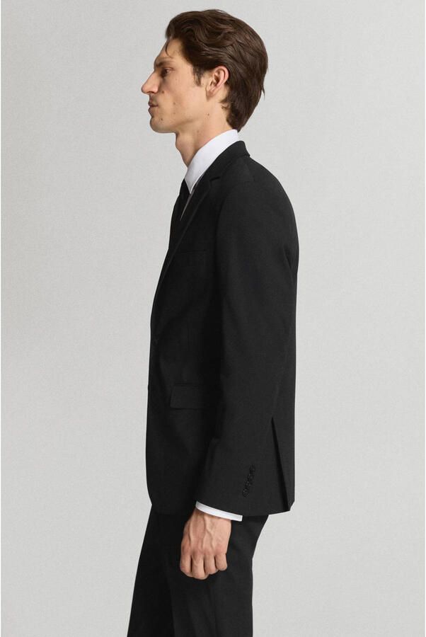 Mango Man slim fit colbert zwart - Foto 3