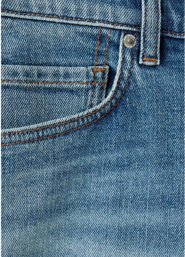 Mango Man slim fit denim short blauw - Foto 2