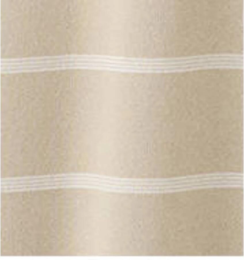 Mango Man slim fit gestreept T-shirt pastelbruin - Foto 2