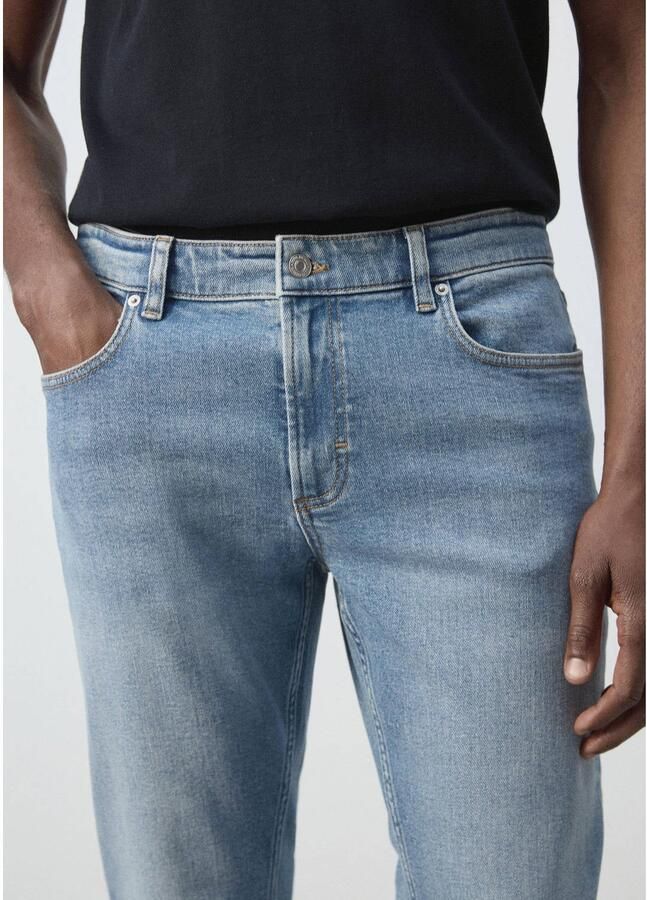 Mango Man slim fit jeans blauw