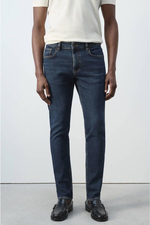 Mango Man slim fit jeans blauw