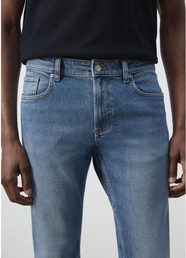 Mango Man slim fit jeans blauw