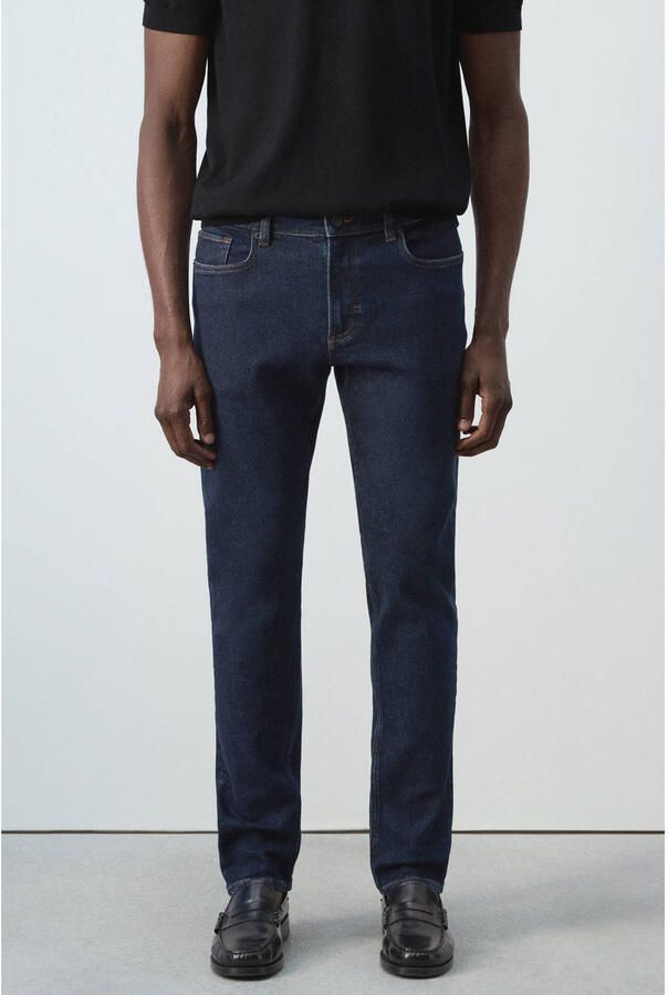 Mango Man slim fit jeans blauw