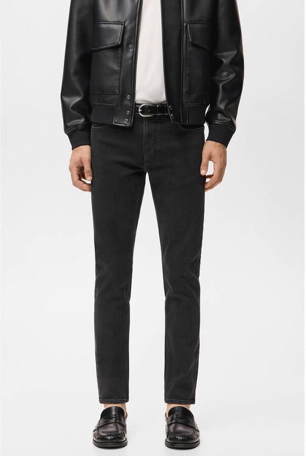 Mango Man slim fit jeans changeant grijs
