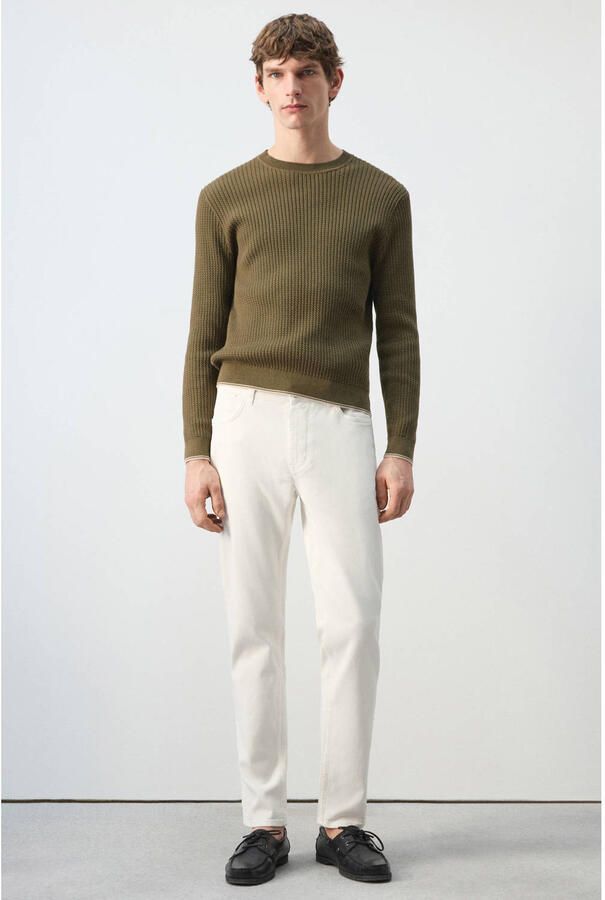 Mango Man slim fit jeans ecru - Foto 2