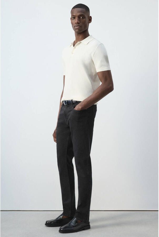 Mango Man slim fit jeans grijs - Foto 3