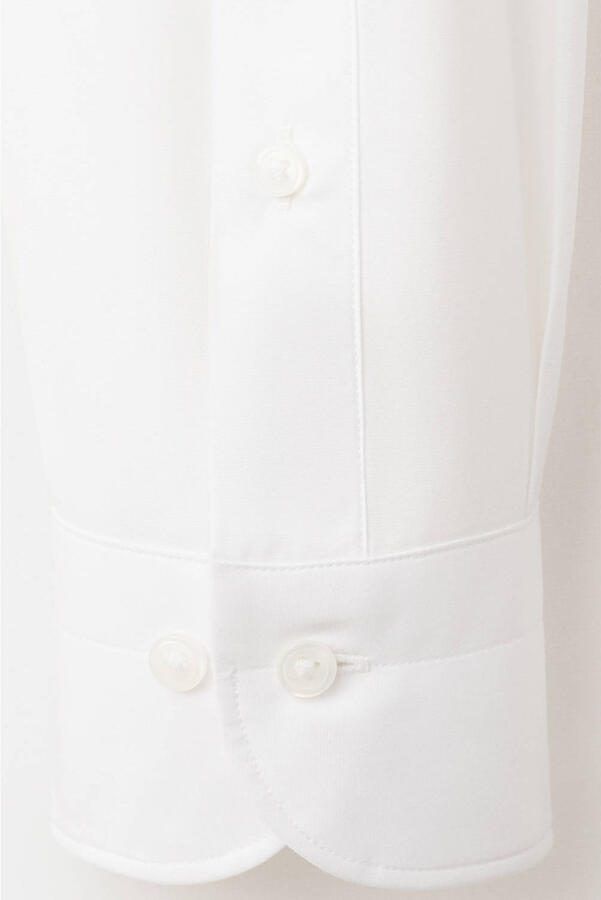 Mango Man slim fit overhemd wit - Foto 3