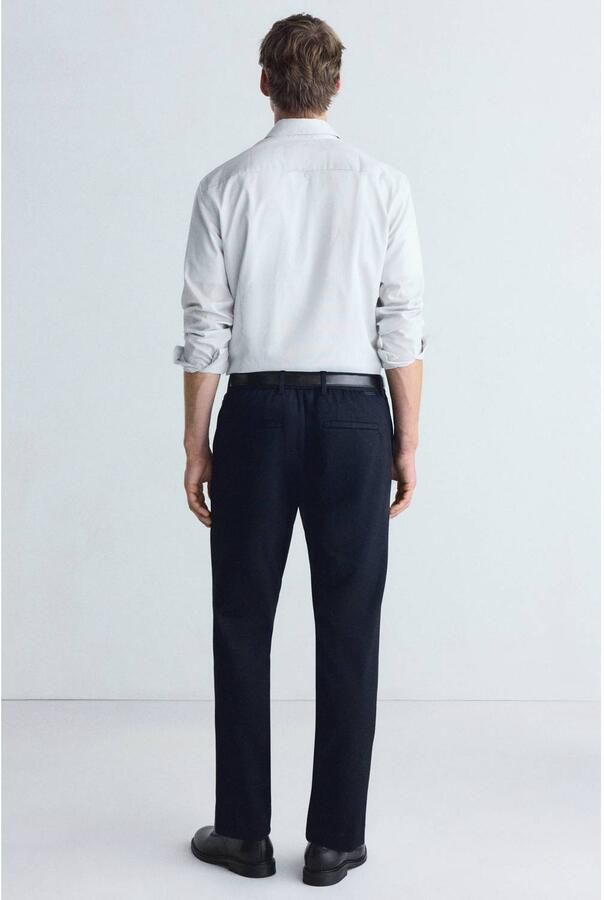 Mango Man slim fit overhemd wit - Foto 2