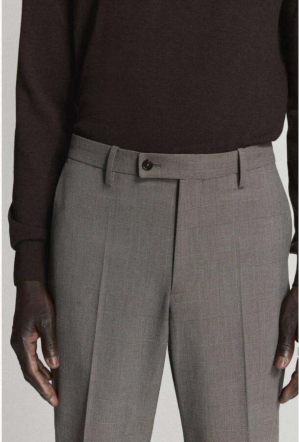 Mango Man slim fit pantalon grijs - Foto 3