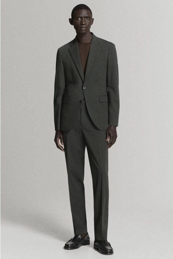 Mango Man slim fit pantalon kaki - Foto 3