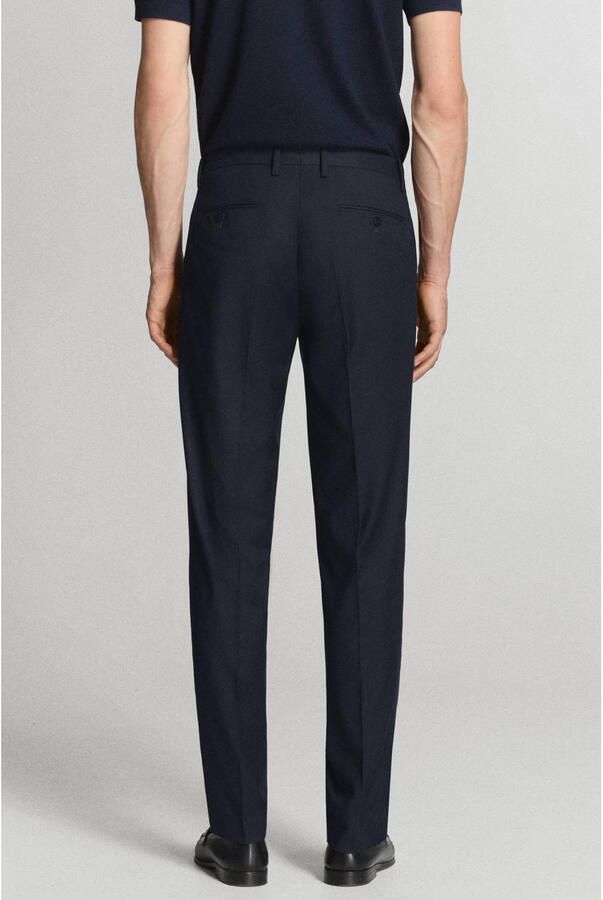 Mango Man slim fit pantalon marine - Foto 2