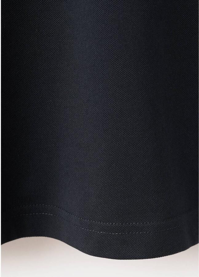 Mango Man slim fit polo donkerblauw - Foto 2