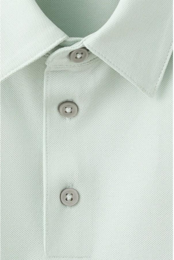 Mango Man slim fit polo groen - Foto 2