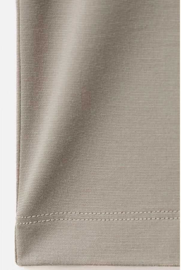 Mango Man slim fit polo lichtbeige - Foto 3