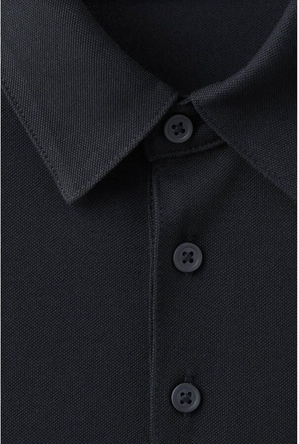 Mango Man slim fit polo marineblauw - Foto 2