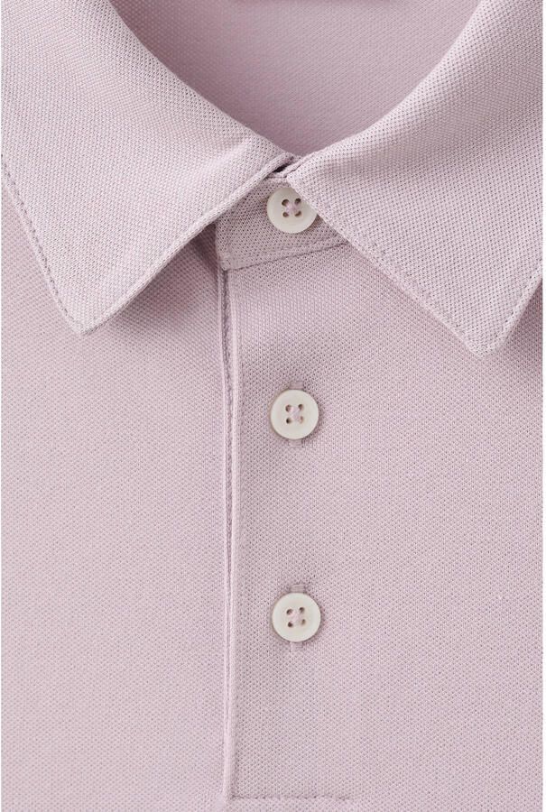 Mango Man slim fit polo pastelroze - Foto 2