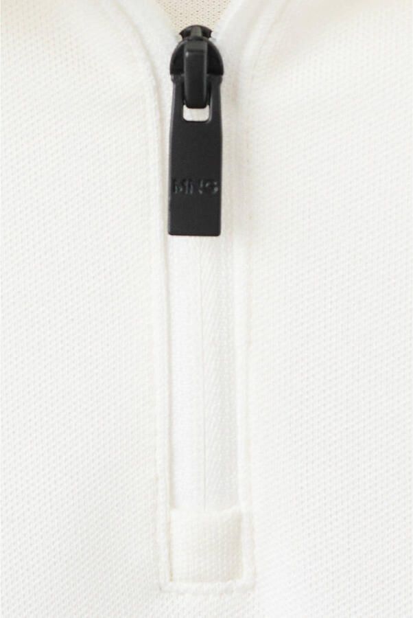 Mango Man slim gestreepte polo beige - Foto 3