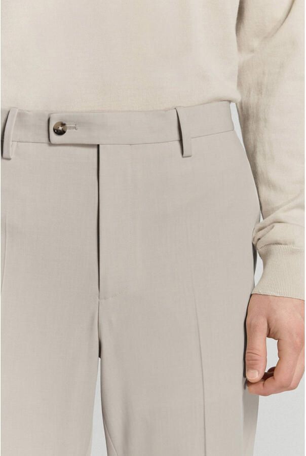 Mango Man slim pantalon beige - Foto 3