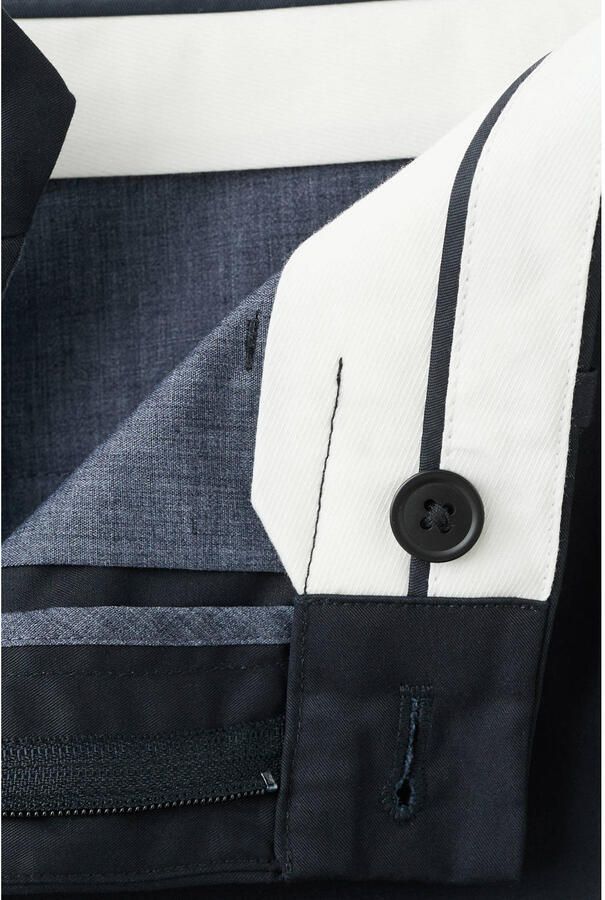 Mango Man slim pantalon donekrblauw - Foto 2