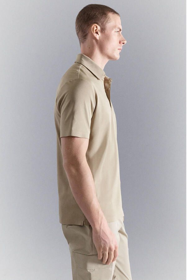 Mango Man slim polo beige - Foto 2