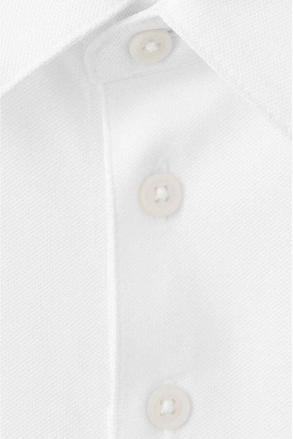 Mango Man slim polo wit - Foto 3