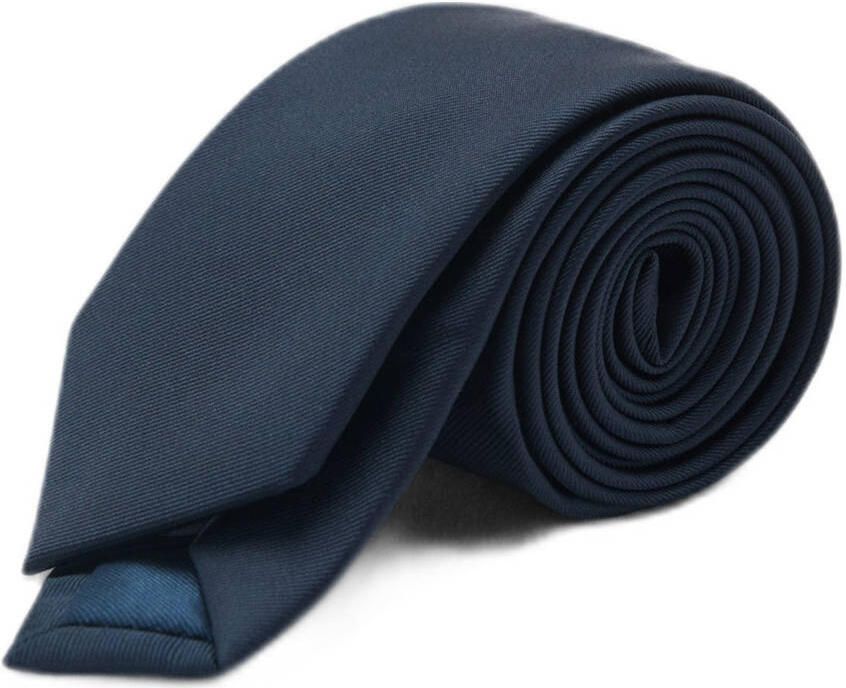 Mango Man stropdas donkerblauw