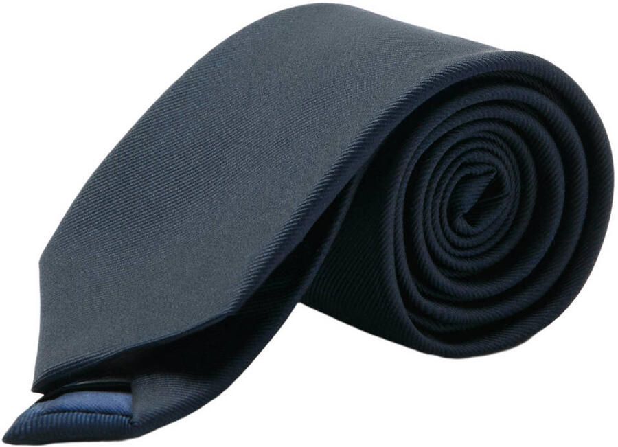 Mango Man stropdas donkerblauw
