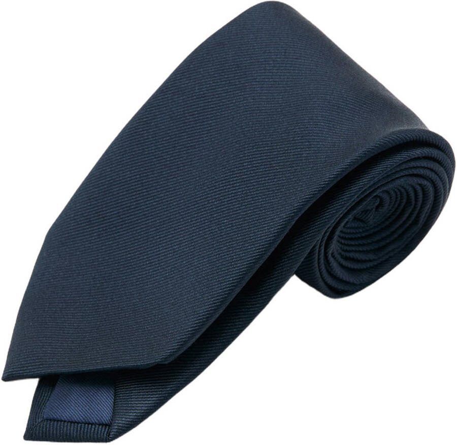 Mango Man stropdas donkerblauw
