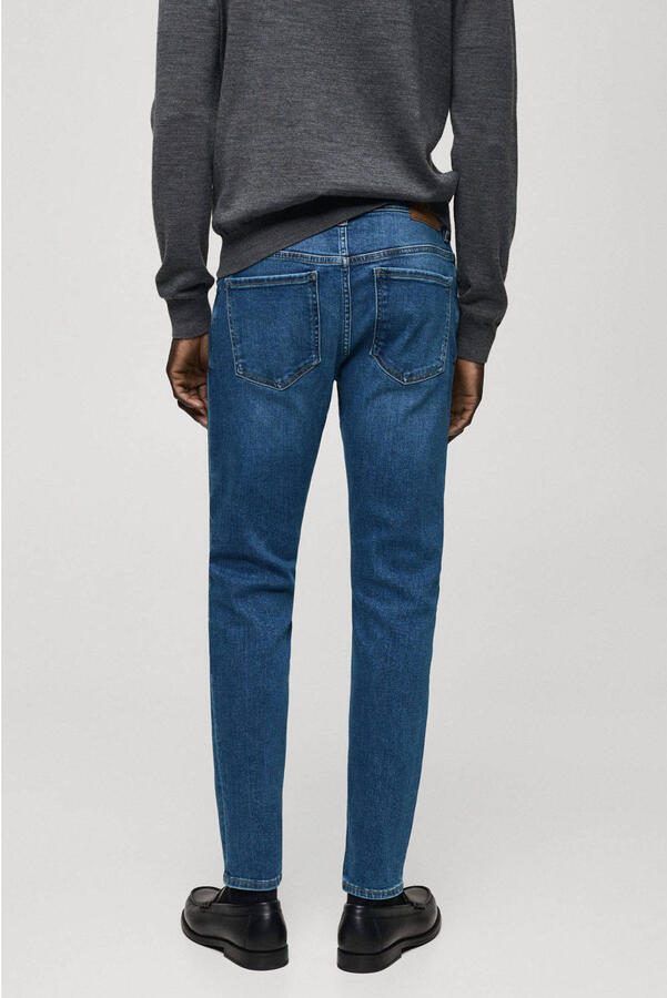 Mango Man super skinny jeans changeant blauw - Foto 1