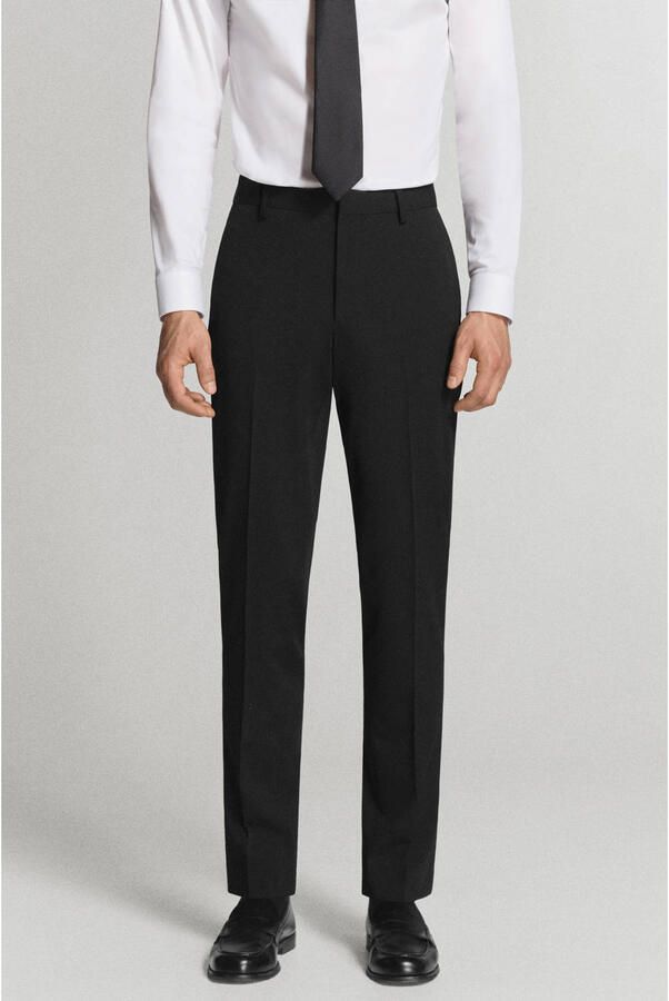 Mango Man super skinny pantalon zwart