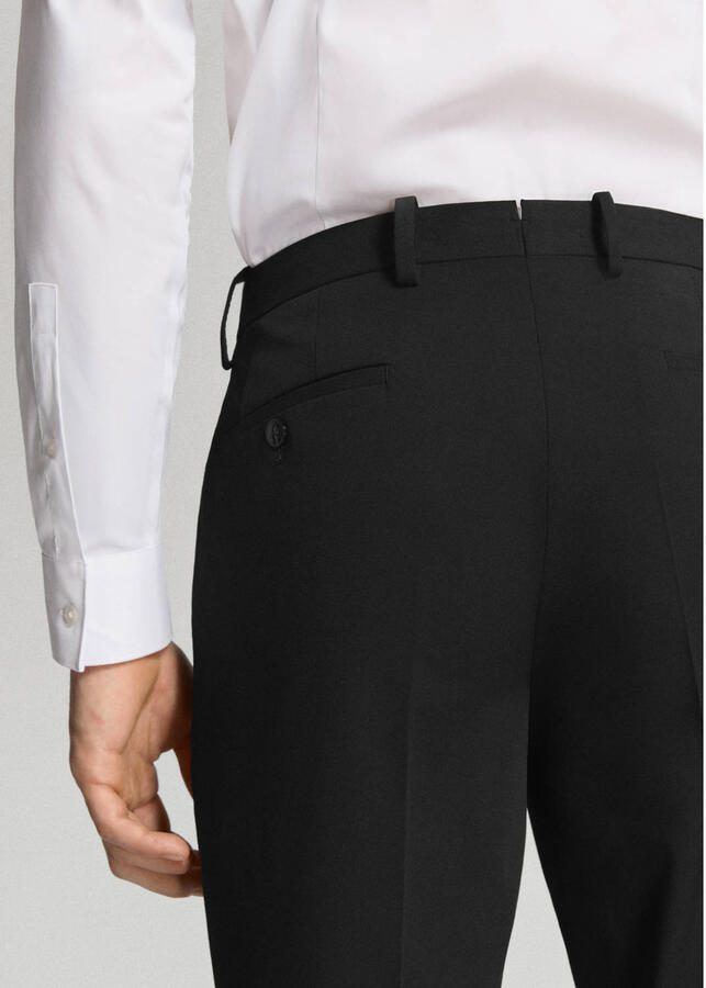 Mango Man super skinny pantalon zwart - Foto 2