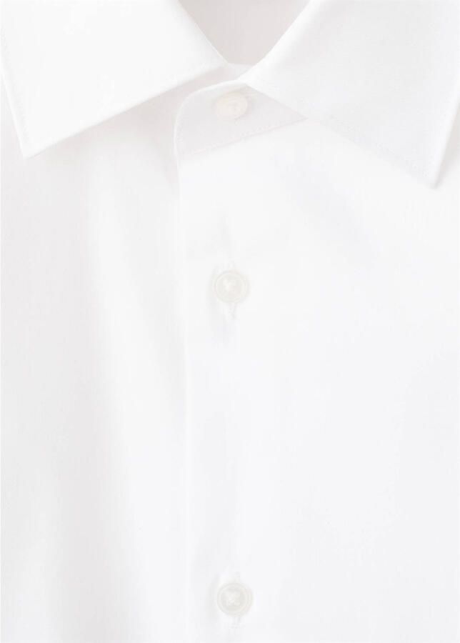 Mango Man super slim fit overhemd wit - Foto 2