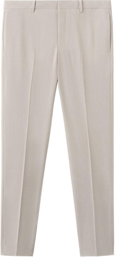 Mango Man super slim pantalon beige