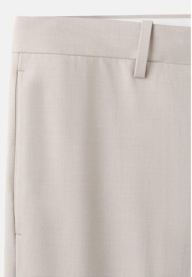 Mango Man super slim pantalon beige - Foto 2