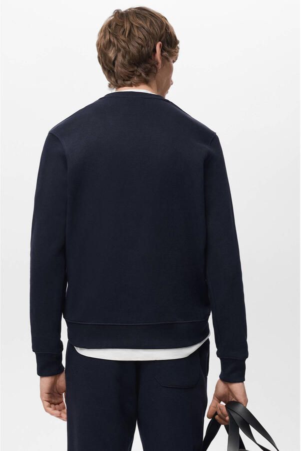 Mango Man sweater donkerblauw - Foto 2