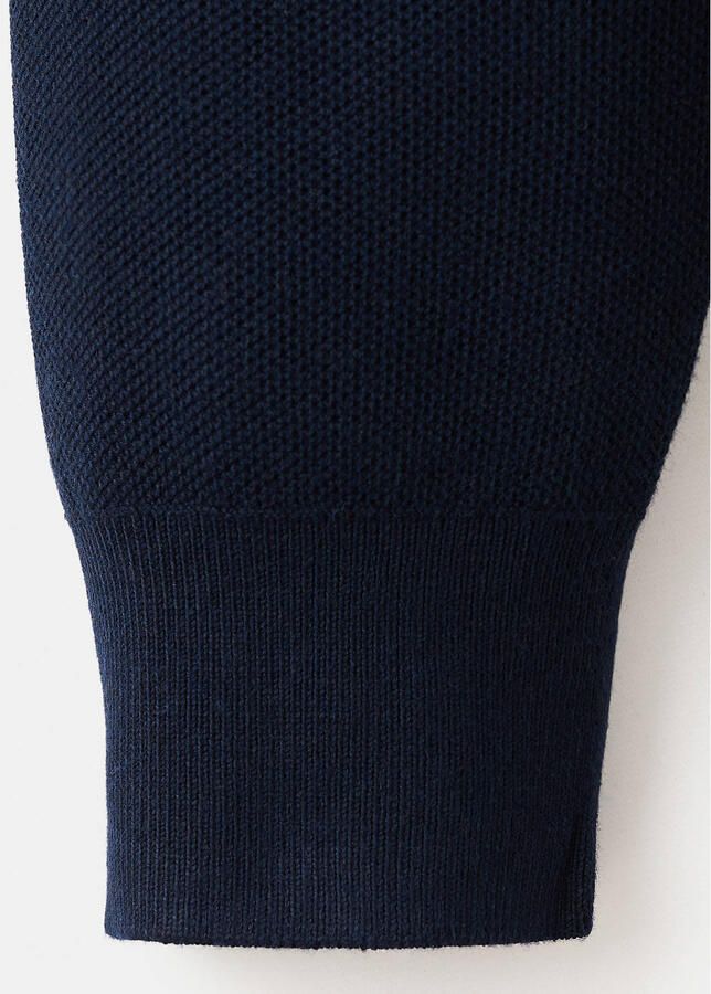 Mango Man sweater donkerblauw - Foto 2