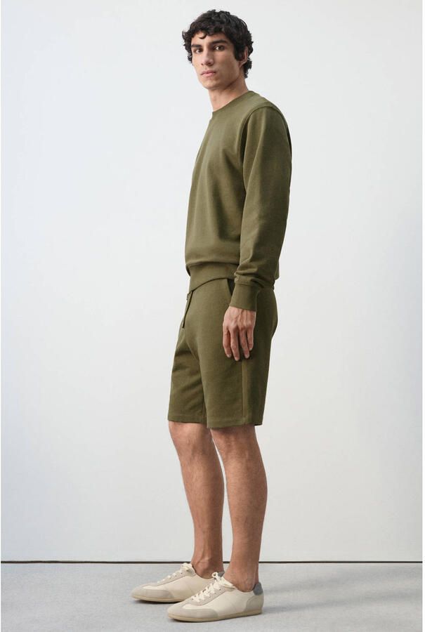 Mango Man sweater donkergroen - Foto 2