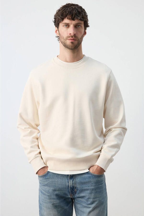 Mango Man sweater ecru